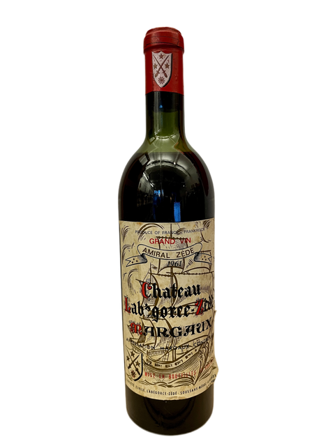 Chateau Labegorce Zédé Margaux 1961