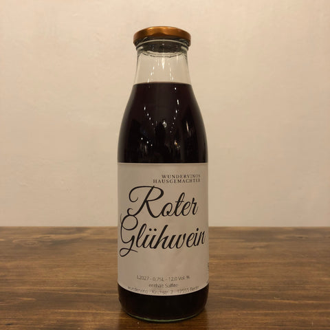 wundervinos hausgemachter roter Glühwein 0,75L