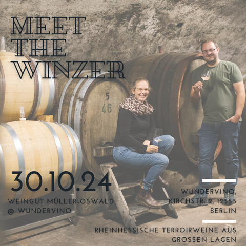 Meet the Winzer: Weingut Müller-Oswald am 30.10.2024