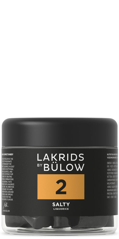 Lakrids by Bülow 2 - Salziges Lakritz - 150g - wundervino