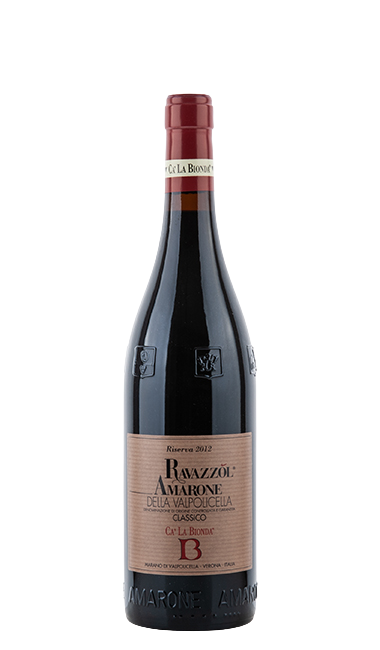 Ca' La Bionda Amarone Vigneti di Ravazzol DOC Riserva 2012