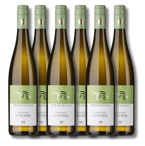 Weinpaket: Pfeffingen Ungstein Scheurebe trocken 2023 VdP.Ortswein (6x0,75L)