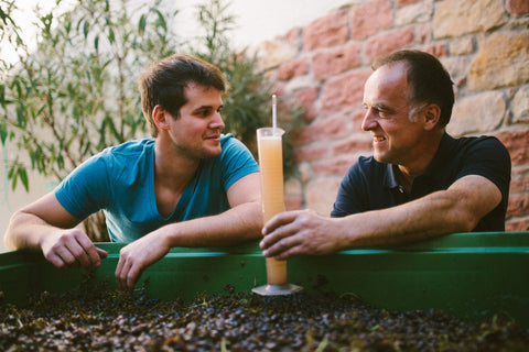 Burgunderträume aus der Südpfalz von Vater-Sohn-Gespann Dominik und Karlheinz.