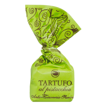 Tartufo Schokoladentrüffel Dolce Pistacchio Weiße Schokolade 14g